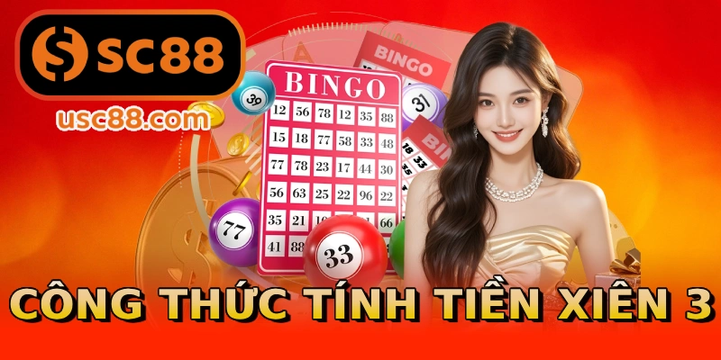 Công thức tính tiền xiên 3