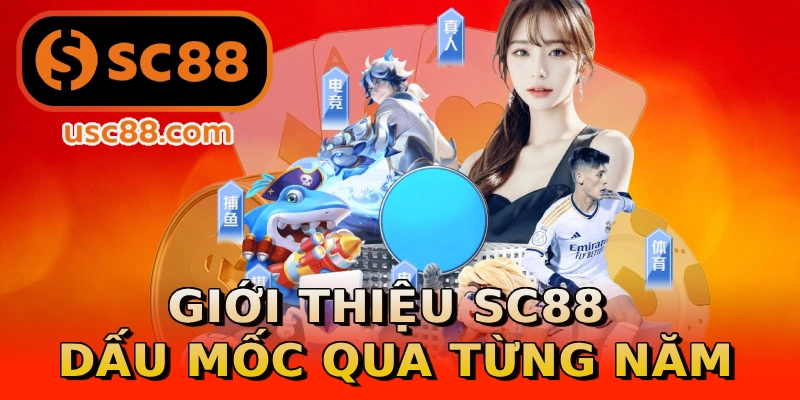 Giới thiệu SC88 dấu mốc qua từng năm